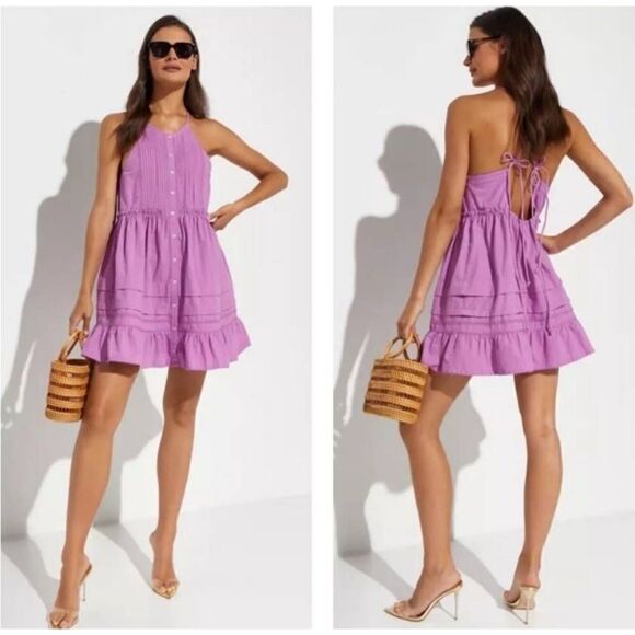 Free People Desert Days Mini Dress - Picture 1 of 4